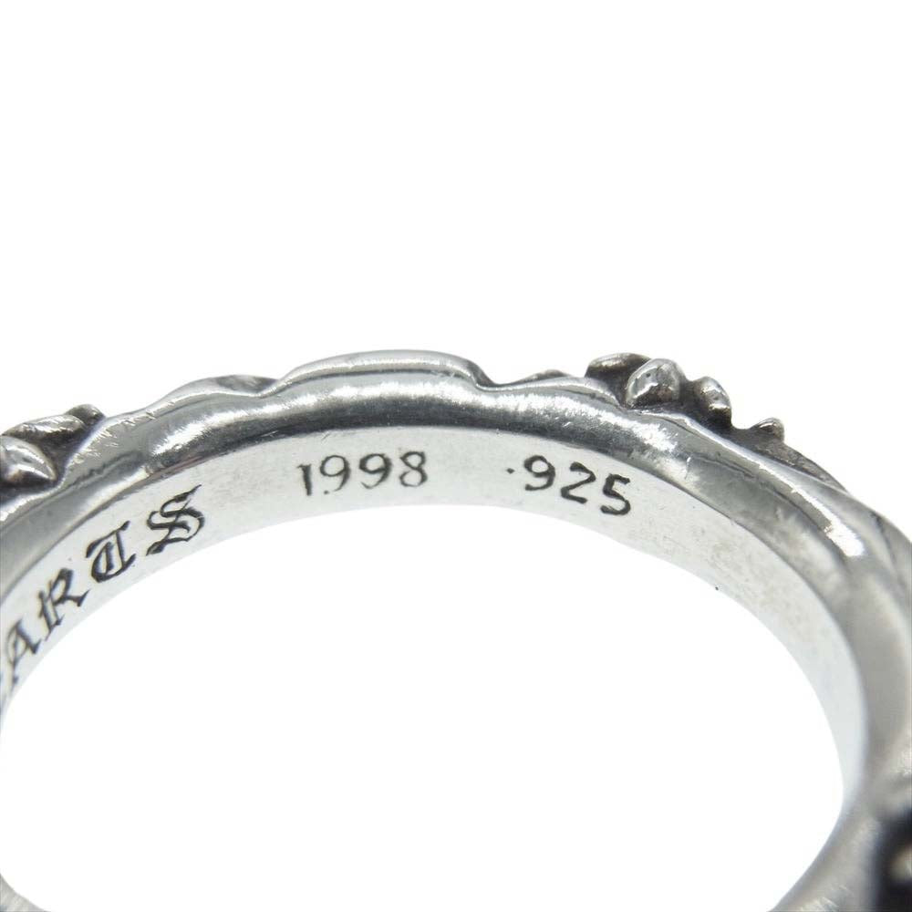 CHROME HEARTS クロムハーツ（原本有） SBT BAND バンド リング シルバー系 19号【中古】