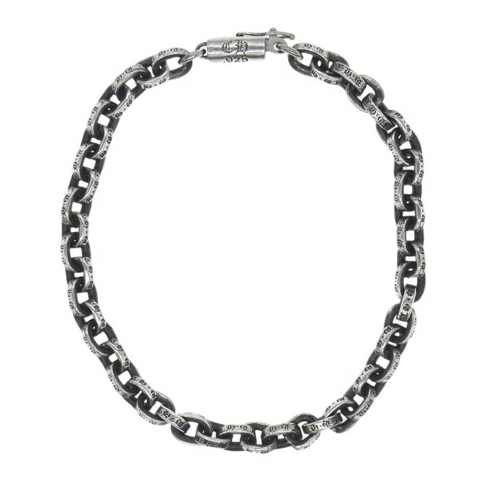 CHROME HEARTS クロムハーツ（原本有） 7inch PAPER CHAIN ペーパーチェーン ブレスレット シルバー系【中古】