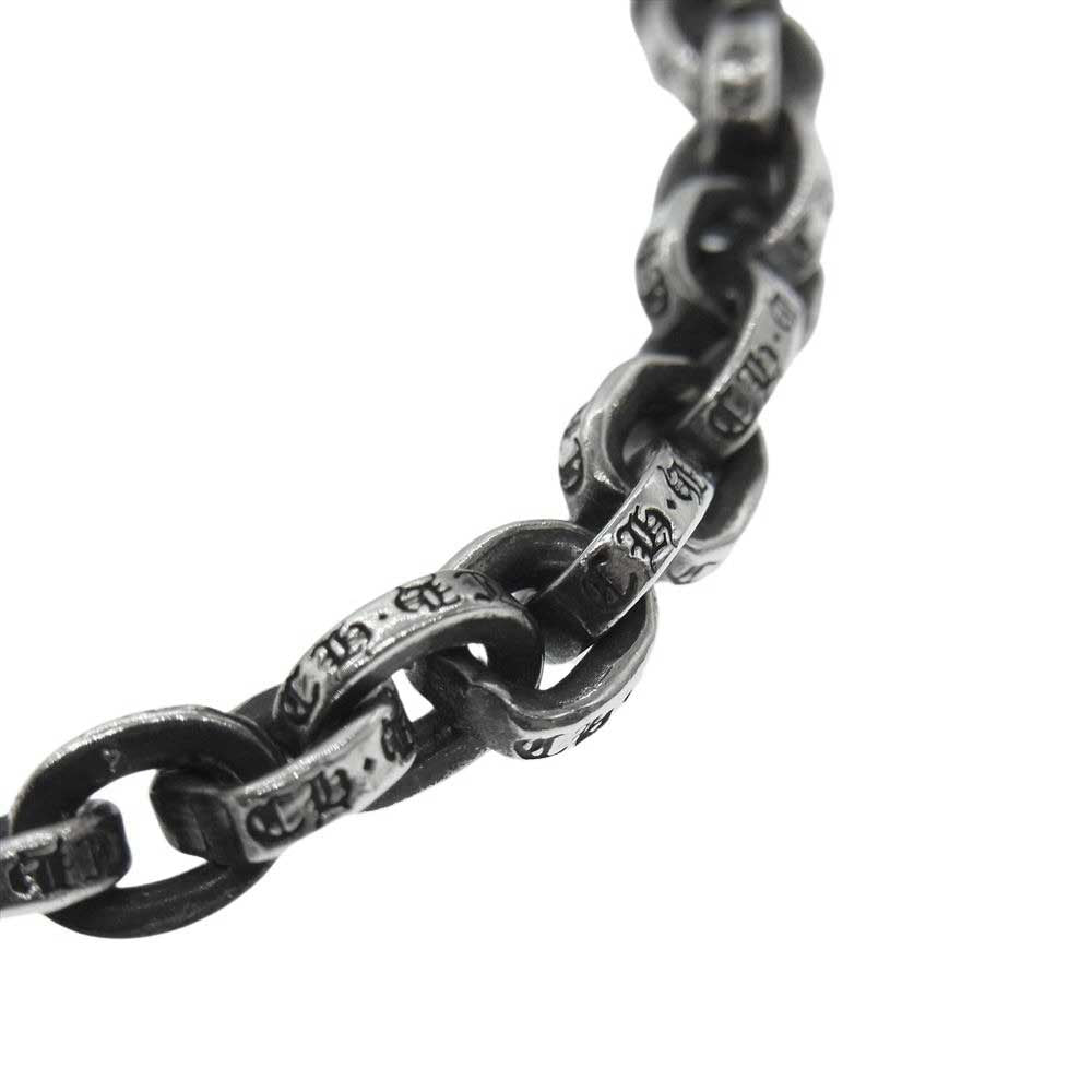 CHROME HEARTS クロムハーツ（原本有） 7inch PAPER CHAIN ペーパーチェーン ブレスレット シルバー系【中古】