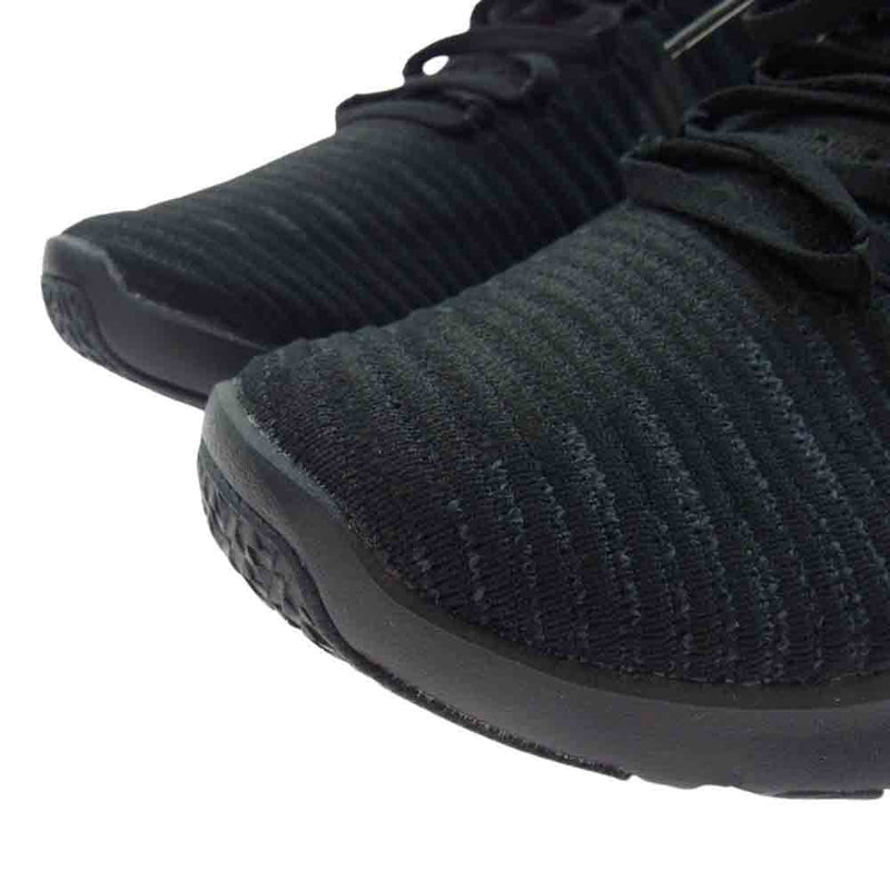 NIKE ナイキ 844461-001 FREE TR FORCE FLYKNIT PREMIUM フリー トレイン フォース フライニット プレミアム スニーカー ブラック系 26.5cm【極上美品】【中古】