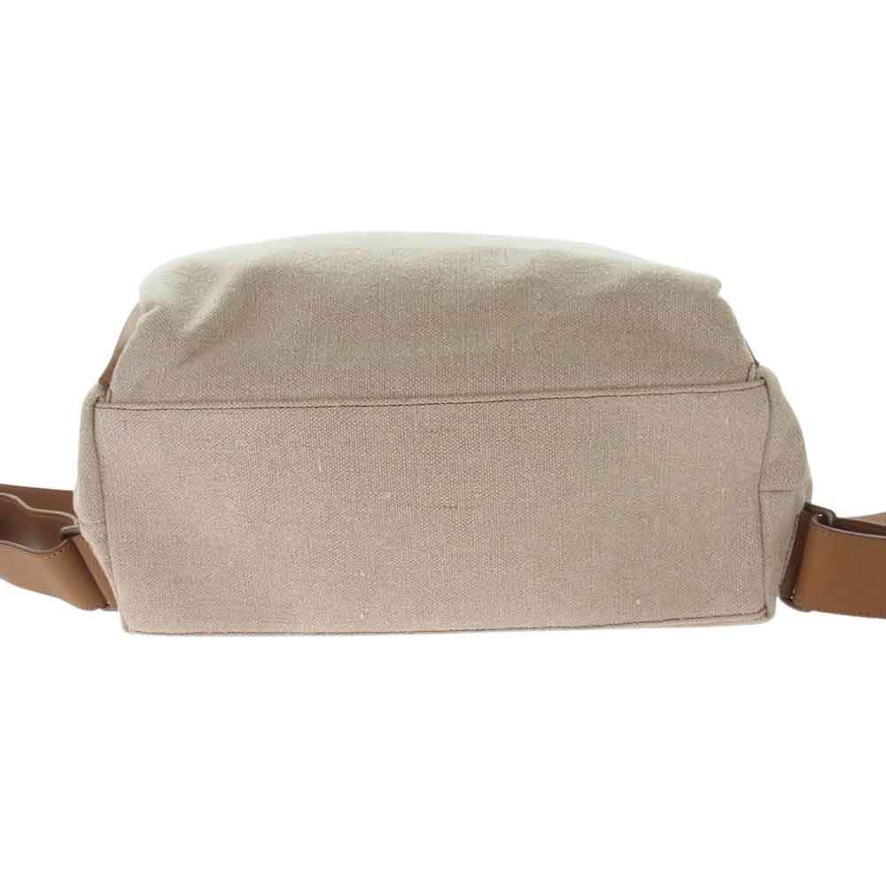 ZANELLATO ザネラート ILDO CANVAS イルド キャンバス リュック ベージュ系【美品】【中古】