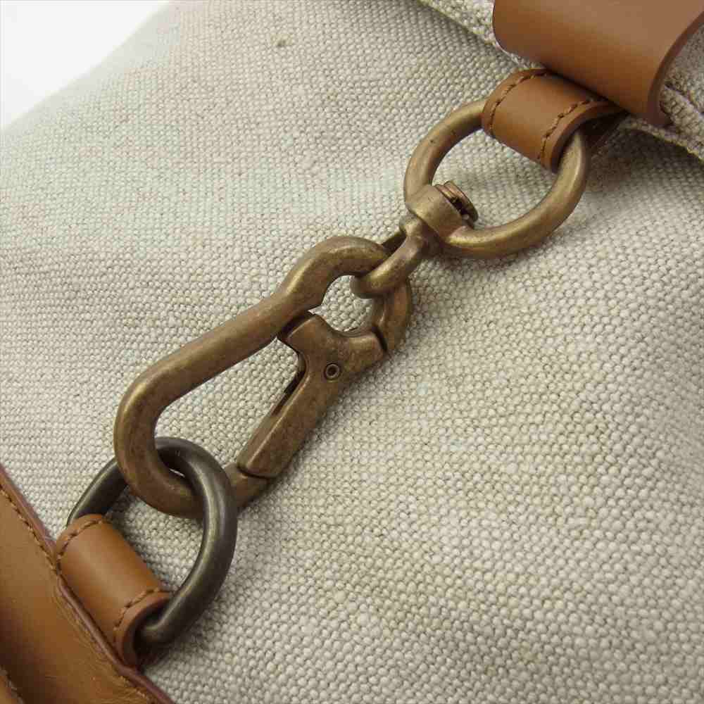 ZANELLATO ザネラート ILDO CANVAS イルド キャンバス リュック ベージュ系【美品】【中古】