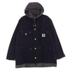 Carhartt カーハート × sacai サカイ 24SS 24-03390M WIP reversible DUCK COAT リバーシブル ダック コート ブラック系 1【極上美品】【中古】