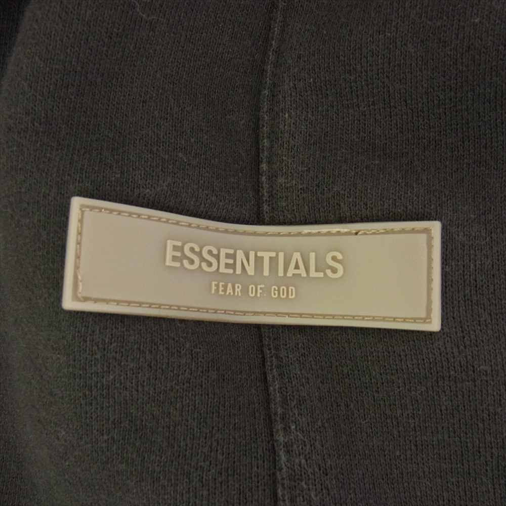 FEAR OF GOD フィアオブゴッド ESSENTIALS エッセンシャルズ 1977 ラバー ロゴ スウェット パンツ グレー系 L【中古】