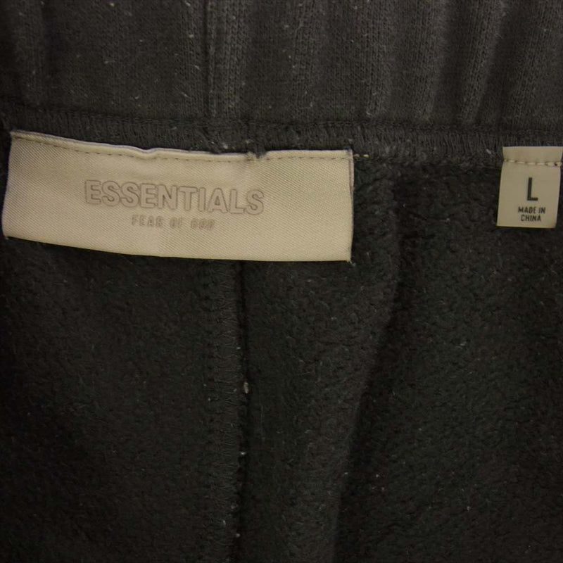 FEAR OF GOD フィアオブゴッド ESSENTIALS エッセンシャルズ 1977 ラバー ロゴ スウェット パンツ グレー系 L【中古】