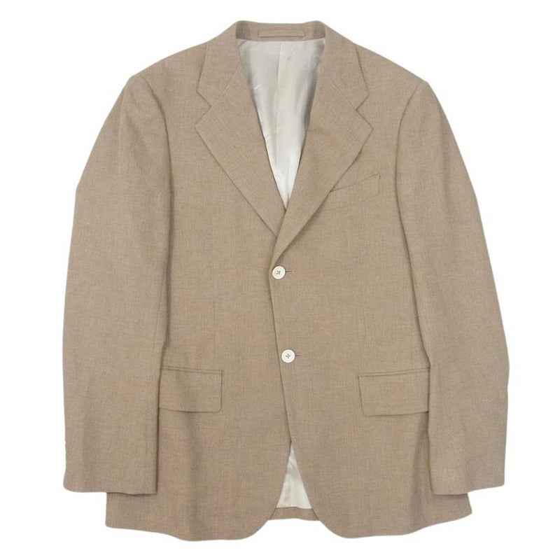 マーティーアンドサンズ 23SS MT3103-0002B 強撚バラシア Single Tailored Jacket 3 テーラード ジャケット ブラウン系 3【中古】