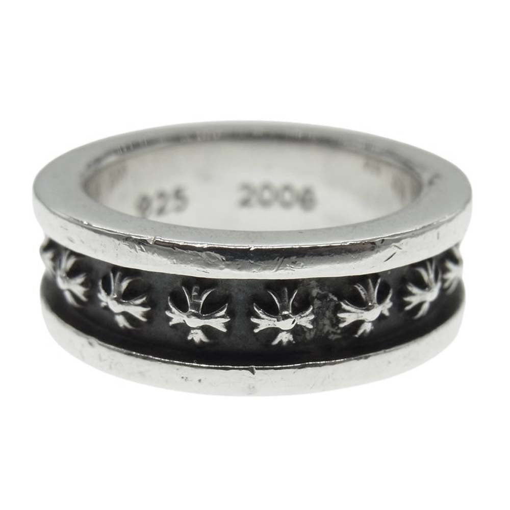 CHROME HEARTS クロムハーツ（原本無） MINI RING CH PLUS ミニ CH プラス リング シルバー系 14号【中古】