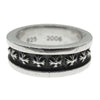 CHROME HEARTS クロムハーツ（原本無） MINI RING CH PLUS ミニ CH プラス リング シルバー系 14号【中古】