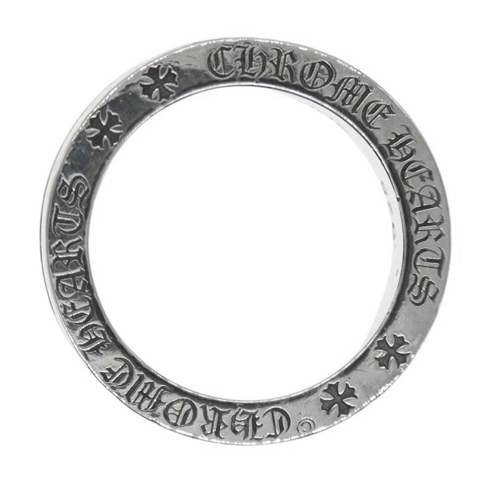 CHROME HEARTS クロムハーツ（原本無） MINI RING CH PLUS ミニ CH プラス リング シルバー系 14号【中古】