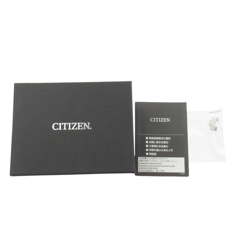 CITIZEN シチズン AT8040-57E 不動品 H804-T018696 ATTESA アテッサ エコドライブ 電波ソーラー アナログ 腕時計 ウォッチ シルバー系【中古】