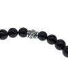 LONE ONES ロンワンズ MFSB-0002-SO-L 販売証明書カード付 ホークビード シャイニー オニキス 10mm ストーン ビーズ ブレスレット ブラック系【中古】