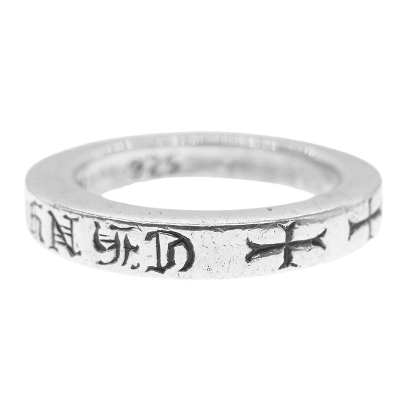 CHROME HEARTS クロムハーツ（原本無） 3mm SPACER NYC ニューヨーク限定 スペーサー リング シルバー系 ８号【中古】