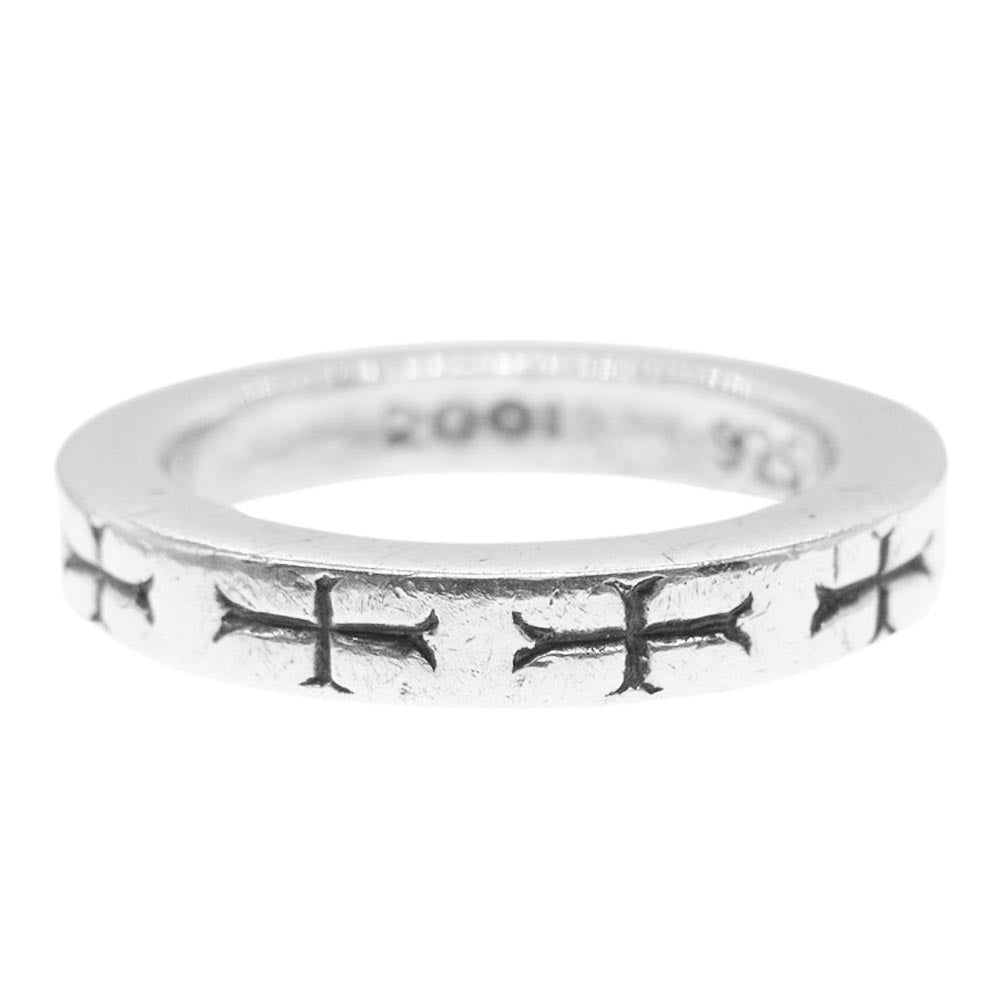 CHROME HEARTS クロムハーツ（原本無） 3mm SPACER NYC ニューヨーク限定 スペーサー リング シルバー系 ８号【中古】