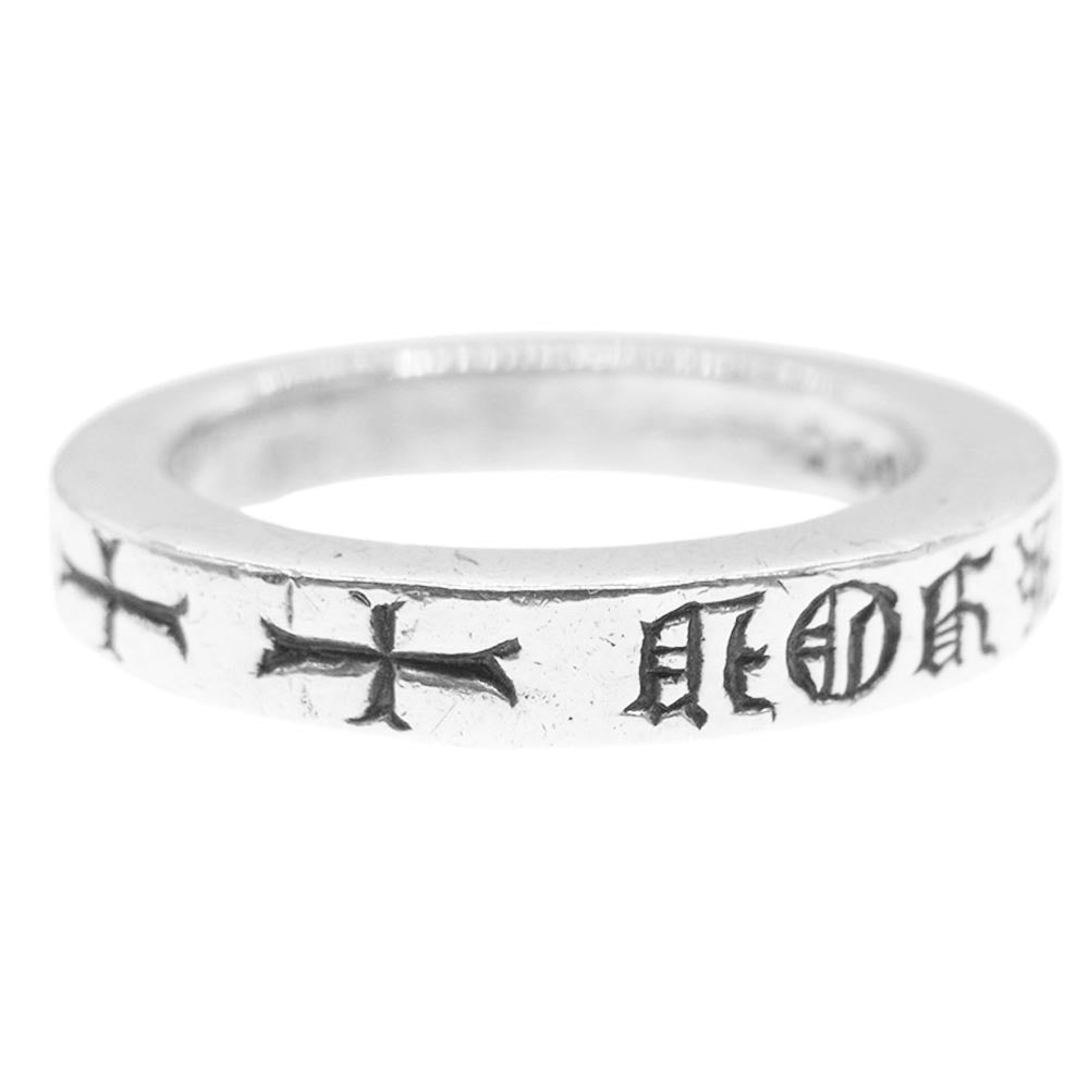 CHROME HEARTS クロムハーツ（原本無） 3mm SPACER NYC ニューヨーク限定 スペーサー リング シルバー系 ８号【中古】