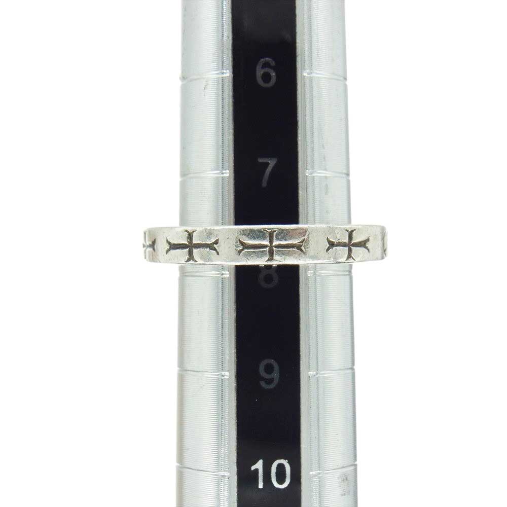 CHROME HEARTS クロムハーツ（原本無） 3mm SPACER NYC ニューヨーク限定 スペーサー リング シルバー系 ８号【中古】