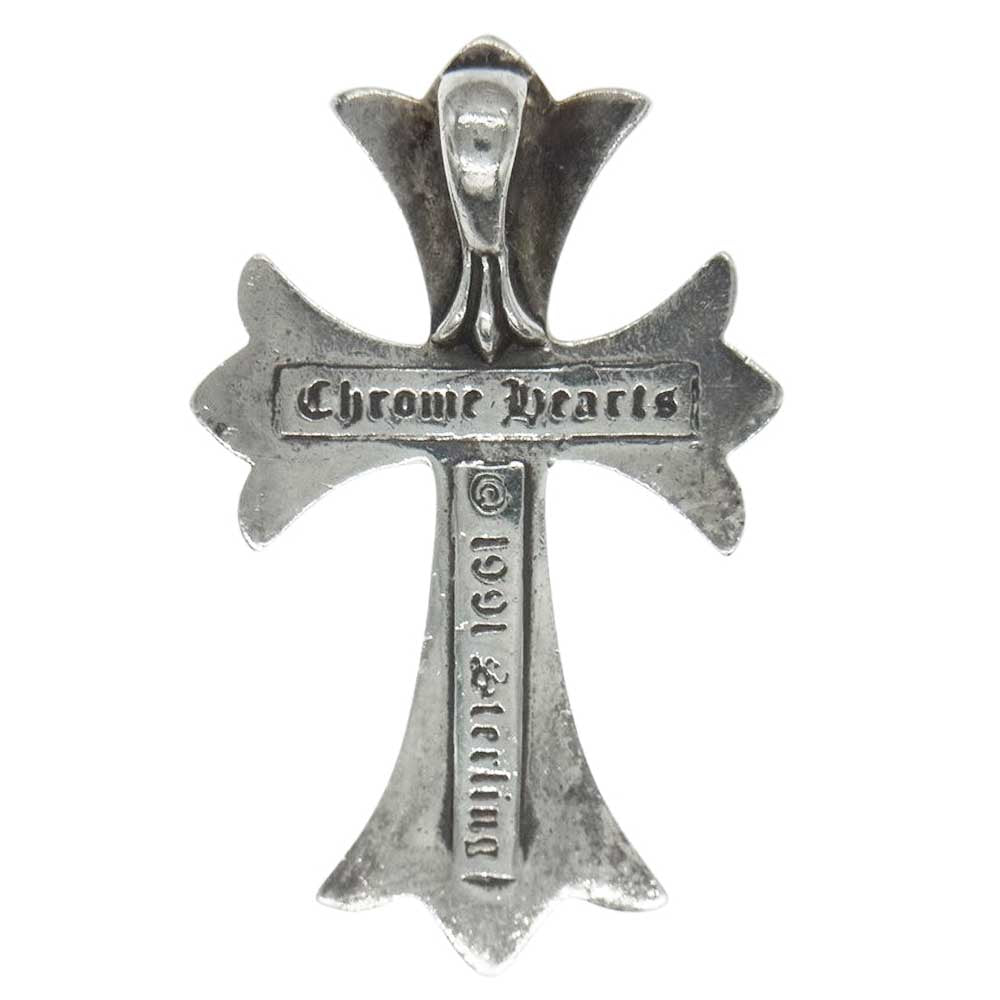 CHROME HEARTS クロムハーツ（原本無） CH CRS SML スモール CHクロス ペンダント トップ シルバー系【中古】