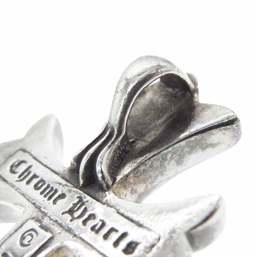 CHROME HEARTS クロムハーツ（原本無） CH CRS SML スモール CHクロス ペンダント トップ シルバー系【中古】