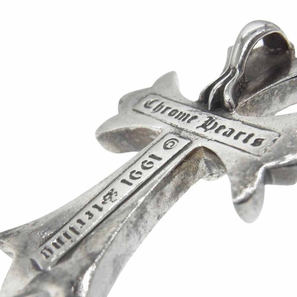 CHROME HEARTS クロムハーツ（原本無） CH CRS SML スモール CHクロス ペンダント トップ シルバー系【中古】