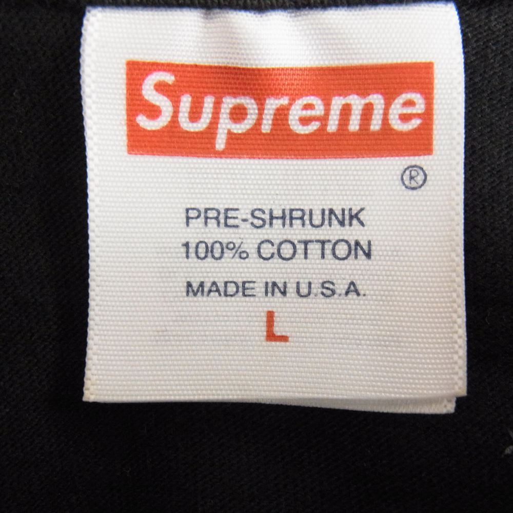 Supreme シュプリーム 23SS Tonal Box Logo Tee  トーナル ボックスロゴ 半袖 Tシャツ #カットソー ブラック系 L【中古】