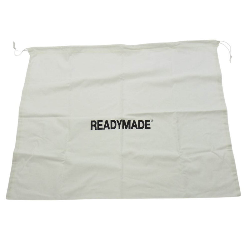 READY MADE レディメイド RE-CO-WH-00-00-226 EASY TOTE L ヴィンテージ コットン イージー トートバッグ グレー系 ホワイト系【美品】【中古】