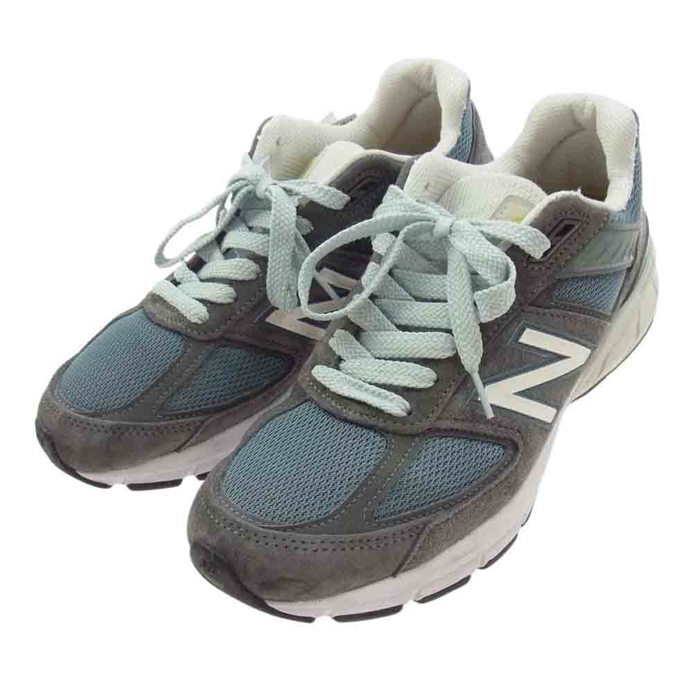 NEW BALANCE ニューバランス × SSZ × Akio Hasegawa 990V5 長谷川昭雄 ローカット スニーカー グレー系 27cm【中古】