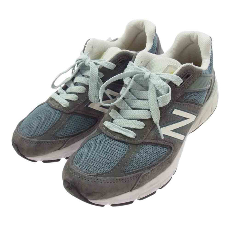 NEW BALANCE ニューバランス M990BE5 × SSZ × Akio Hasegawa 990V5 長谷川昭雄 ローカット スニーカー グレー系 27cm【中古】