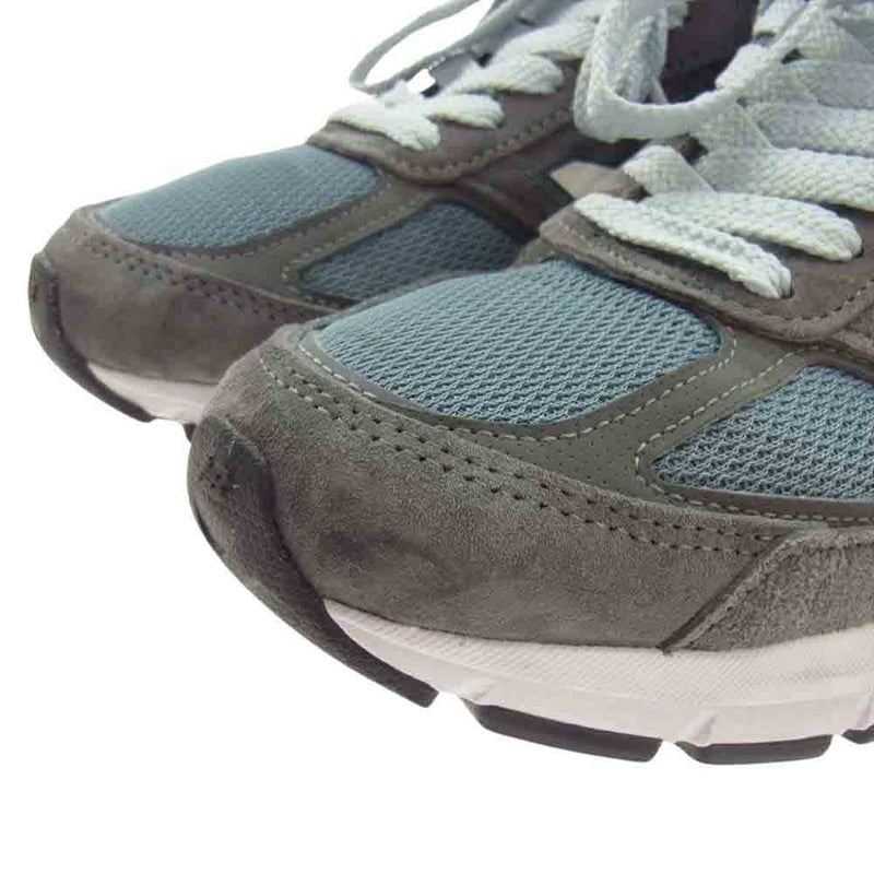 NEW BALANCE ニューバランス M990BE5 × SSZ × Akio Hasegawa 990V5 長谷川昭雄 ローカット スニーカー グレー系 27cm【中古】