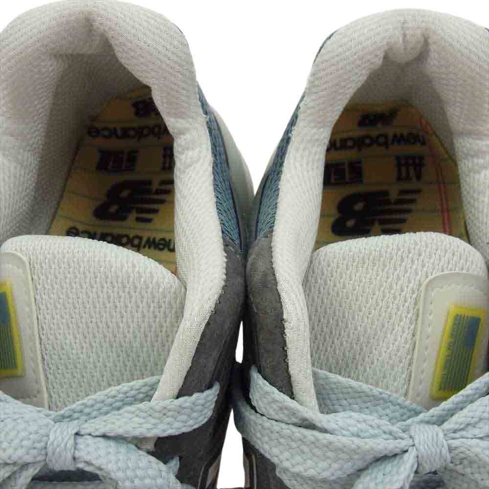 NEW BALANCE ニューバランス M990BE5 × SSZ × Akio Hasegawa 990V5 長谷川昭雄 ローカット スニーカー グレー系 27cm【中古】