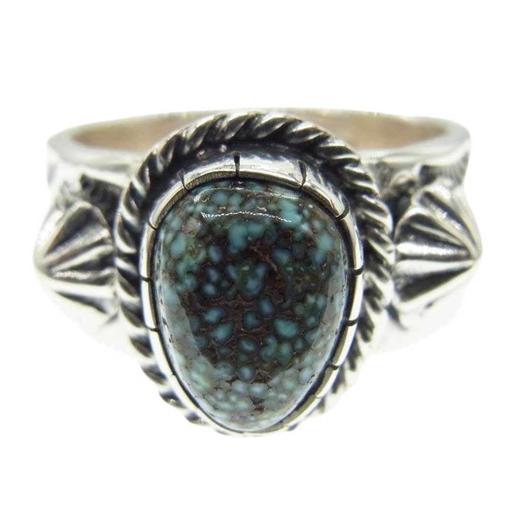 ナバホ ヘンリーマリアーノ ターコイズ リング 22号 インディアン