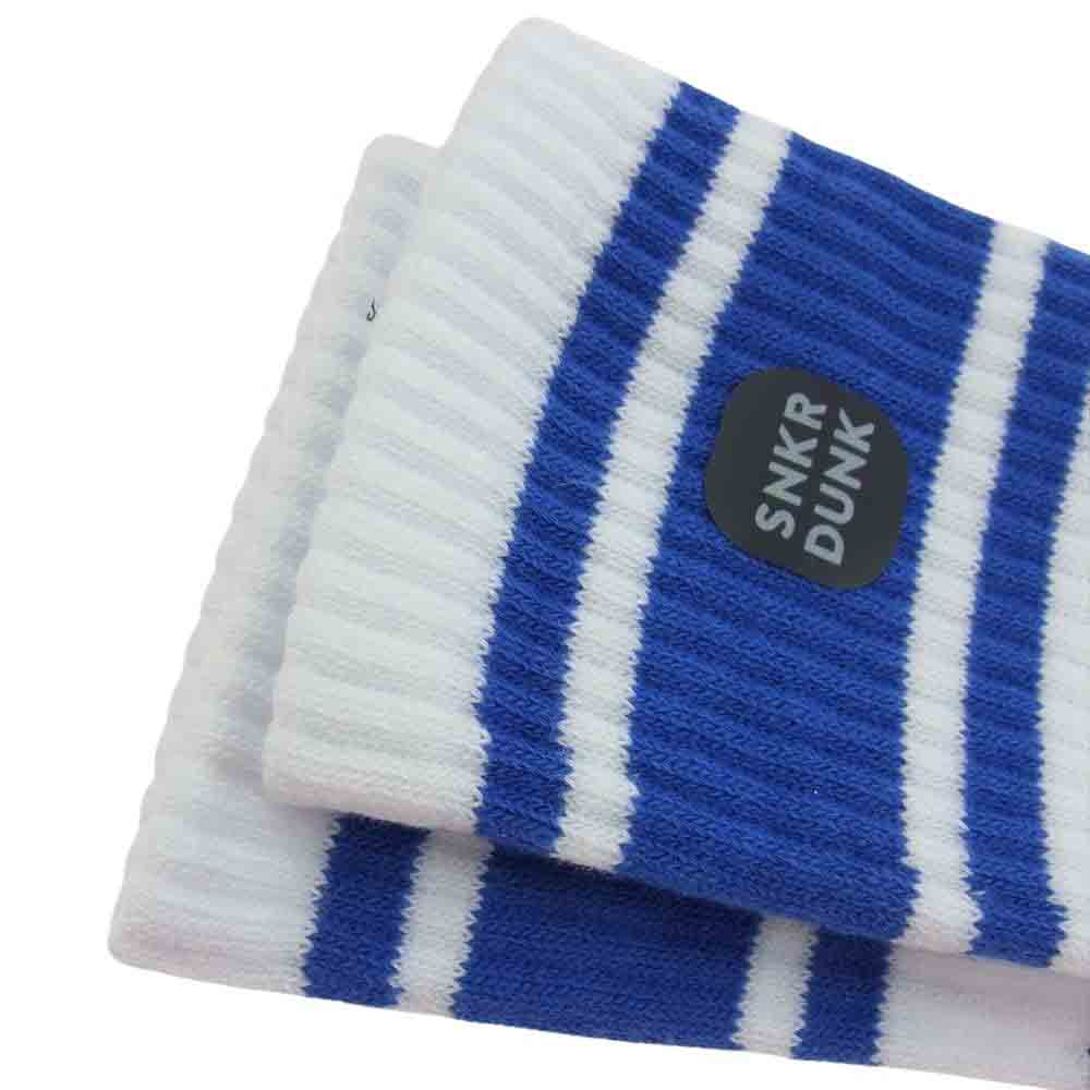 SAINT MICHAEL セントマイケル 24SS × BORN X RAISED ボーンX レイズド LA SOCKS ホワイト系 ブルー系【新古品】【未使用】【中古】