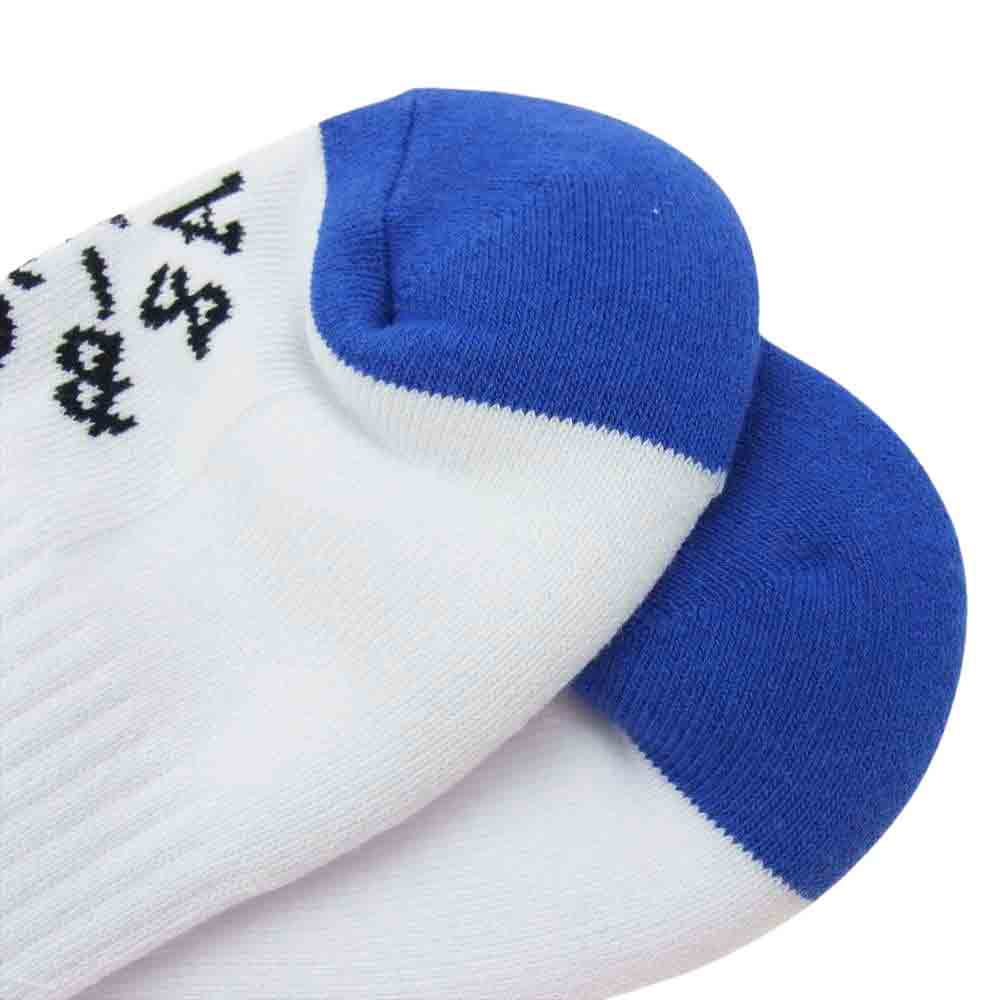 SAINT MICHAEL セントマイケル 24SS × BORN X RAISED ボーンX レイズド LA SOCKS ホワイト系 ブルー系【新古品】【未使用】【中古】