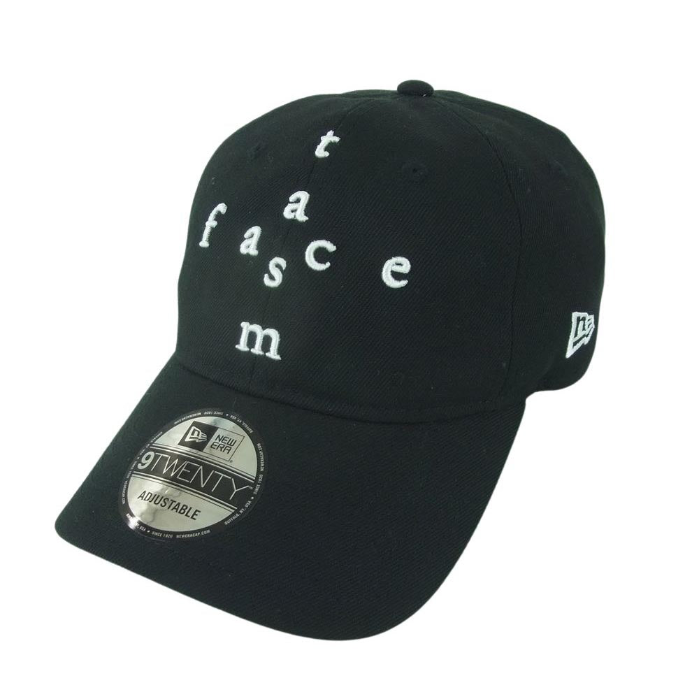 ファセッタズム NEW ERA 9TWENTY ニューエラ ロゴ刺繍 キャップ 帽子 ブラック系【中古】