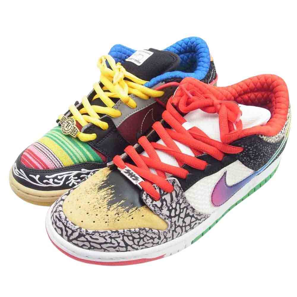 NIKE ナイキ CZ2239-600 フェイクバスターズ鑑定済 SB Dunk Low What The Paul SB ダンク ロー ワット ザ ポール ローカット スニーカー マルチカラー系 28.5cm【美品】【中古】