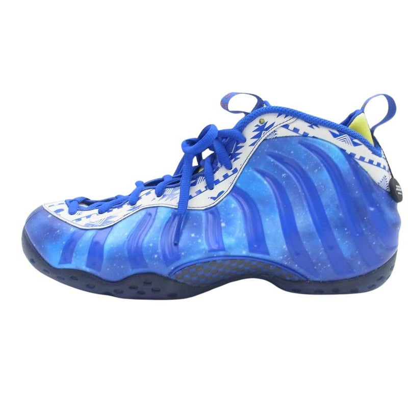 NIKE ナイキ FD9714-400 フェイクバスターズ鑑定済 Air Foamposite One Doernbecher 2023 エアフォーム ポジット ワン ドーレンベッカー ハイカット スニーカー ブルー系 28.5cm【新古品】【未使用】【中古】