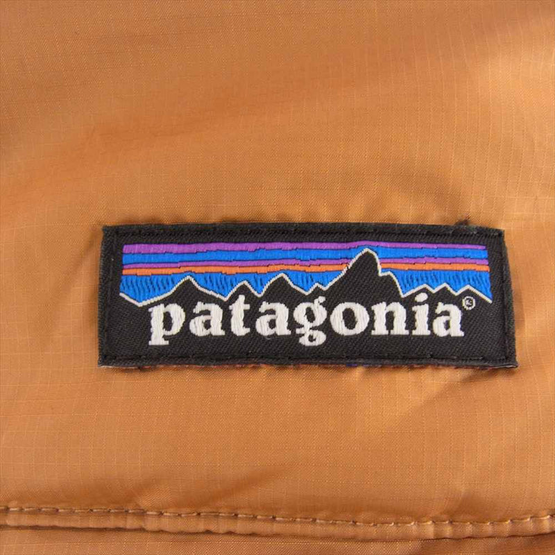 patagonia パタゴニア 20AW 68320 K'S REVERSIBLE BIVY HOODY VEST キッズ リバーシブル ビビー フーディ ベスト ブラウン系 ブルー系 レッド系【中古】