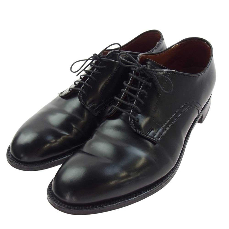 ALDEN オールデン 53511 Plain Toe Ox プレーントゥ コードバン レザー シューズ ブラック系 10【中古】