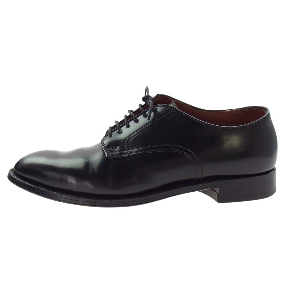 ALDEN オールデン 53511 Plain Toe Ox プレーントゥ コードバン レザー シューズ ブラック系 10【中古】