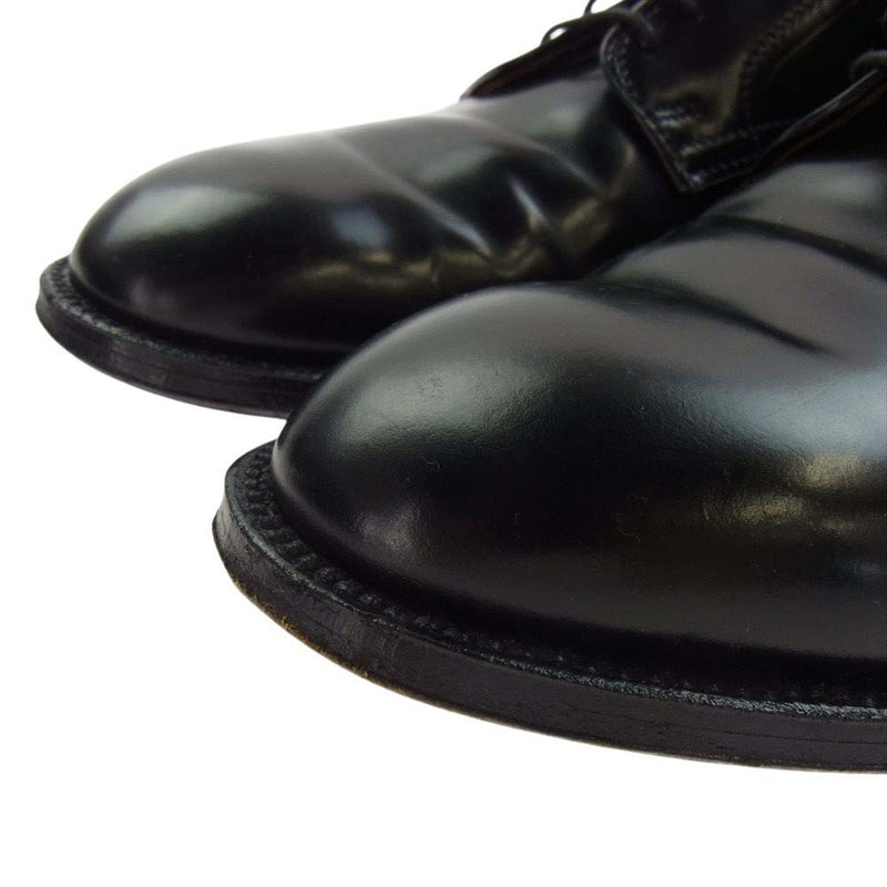 ALDEN オールデン 53511 Plain Toe Ox プレーントゥ コードバン レザー シューズ ブラック系 10【中古】