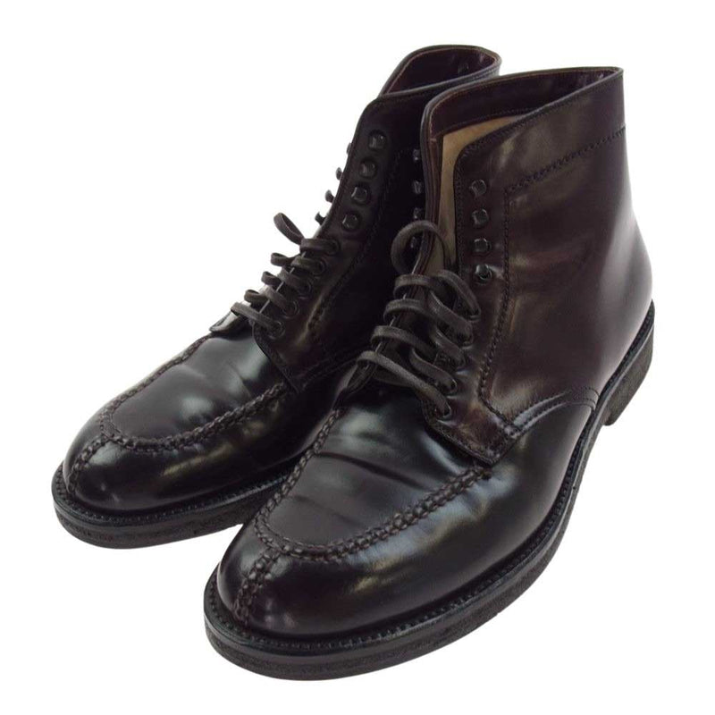 ALDEN オールデン 4540H Tanker Boot タンカーブーツ ダーク バーガンディ コードバン ダークブラウン系 10D【中古】