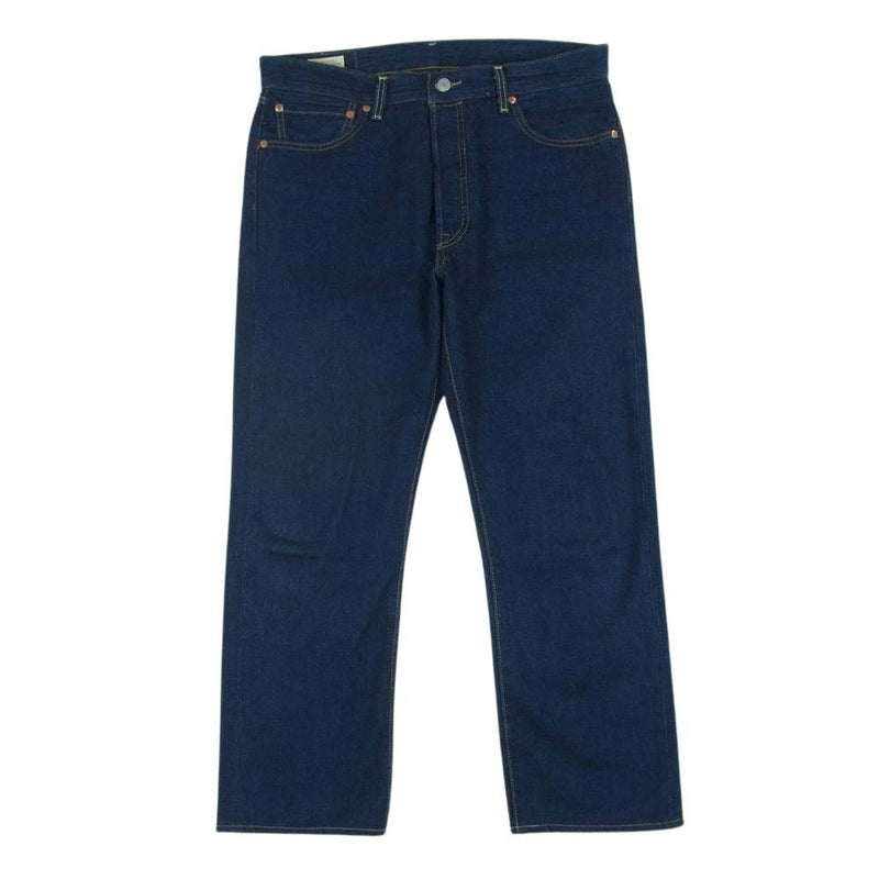 Levi's リーバイス PC9-A4677-0000 501 54 ダークインディゴ RINSE リンス テーパード デニム パンツ ジーンズ インディゴブルー系 W34 L32【中古】