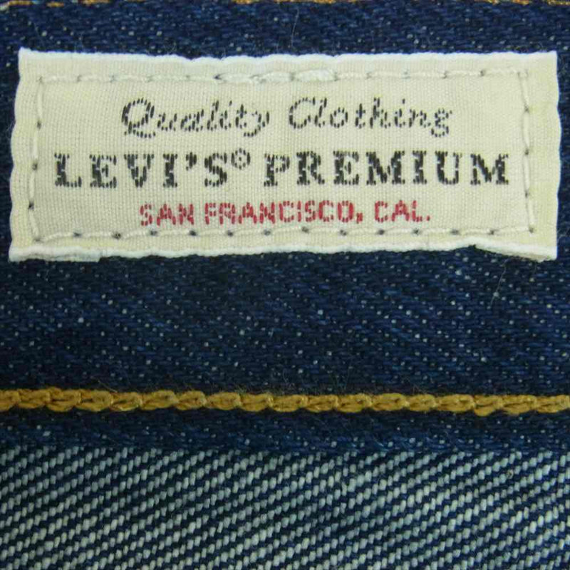 Levi's リーバイス PC9-A4677-0000 501 54 ダークインディゴ RINSE リンス テーパード デニム パンツ ジーンズ インディゴブルー系 W34 L32【中古】