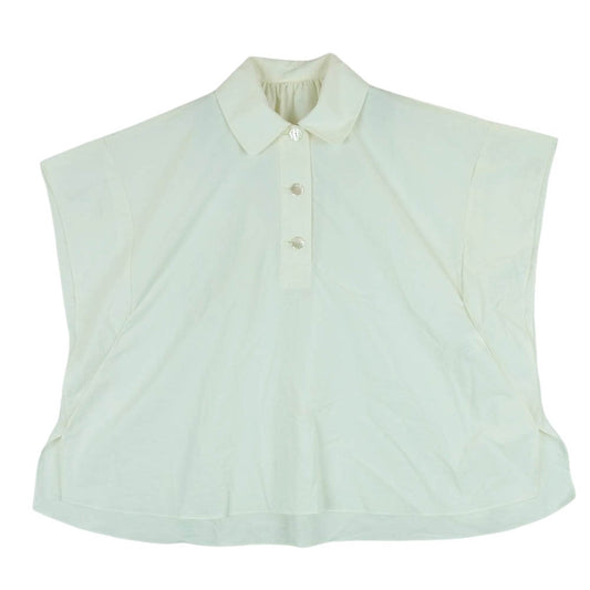 ヘリンドットサイ 2024SS 530HSM30-0061 Pullover tops プルオーバー トップス シャツ ブラウス ホワイト系 クリーム色系 FREE【中古】