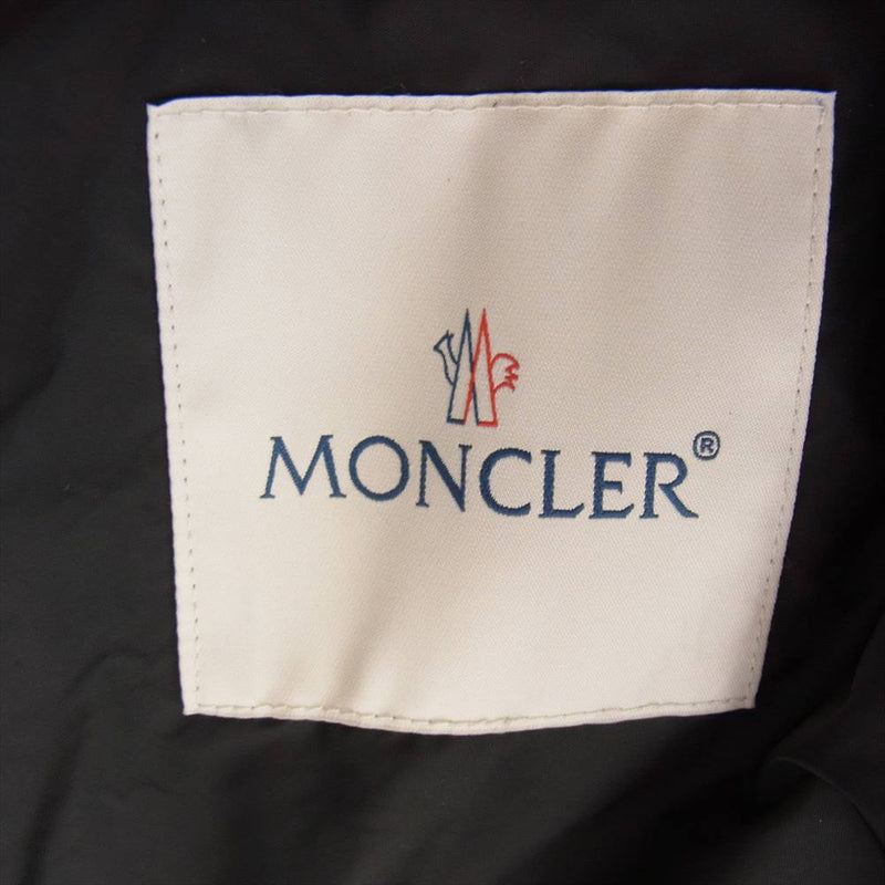 MONCLER モンクレール 24SS ETIACHE ウインドブレーカー レインコート ジャケット ブラック系 1【美品】【中古】