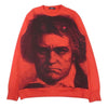 UNDERCOVER アンダーカバー 19AW UCX4803-5 Beethoven Print Sweatshirt ベートーヴェン ベートーベン プリント クルーネック スウェット レッド系 3【中古】