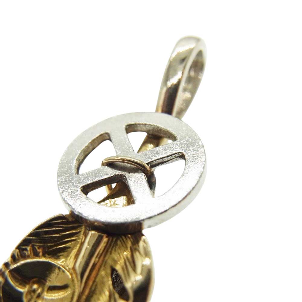 TADY&KING タディアンドキング ホイールフェザー 全金 ホイール リーフ プラチナ Mサイズ ゴールド系 シルバー系【中古】