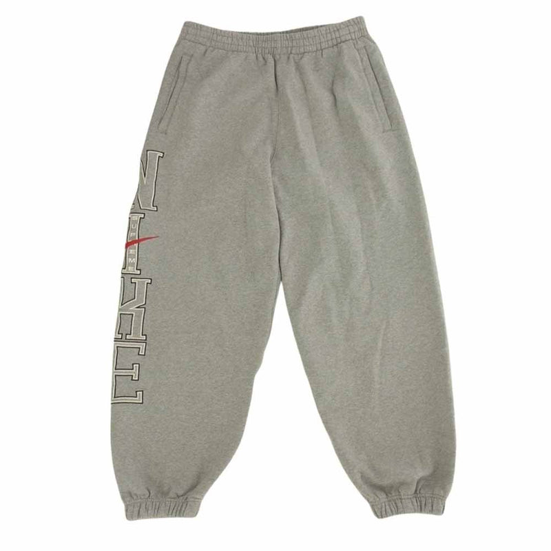 Supreme シュプリーム 24SS × NIKE SWEAT PANTS HEATHER GREY スウェット パンツ グレー系 L【中古】