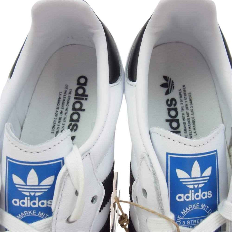 adidas アディダス B75806 SAMBA OG オリジナル サンバ スニーカー ホワイト系 26.0cm【新古品】【未使用】【中古】