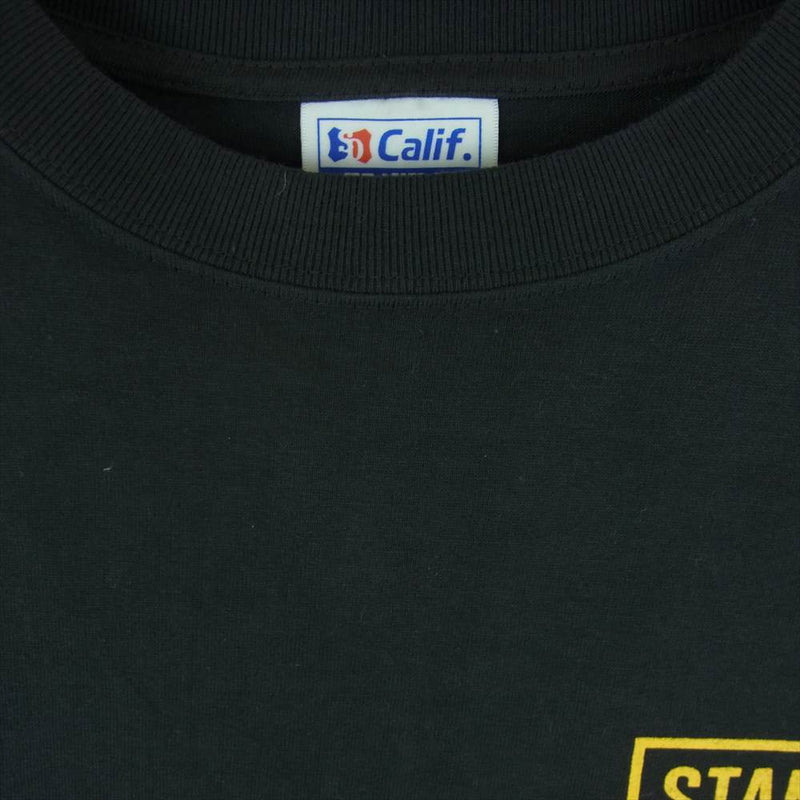 STANDARD CALIFORNIA スタンダードカリフォルニア SD HEAVYWEIGHT BOX LOGO LS TEE ヘビーウェイト ボックスロゴ 長袖 ロングスリーブ Tシャツ ロンT ダークグレー系 M【中古】