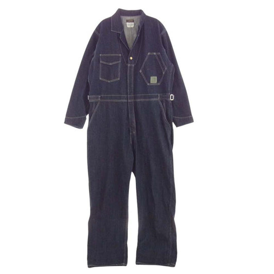 COLIMBO コリンボ BX228 Box Elder Mechanix 12oz デニム ツナギ インディゴブルー系 L【中古】