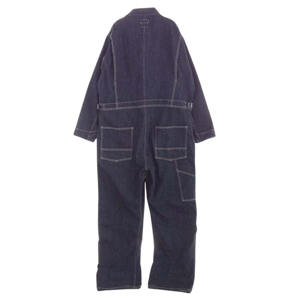 COLIMBO コリンボ BX228 Box Elder Mechanix 12oz デニム ツナギ インディゴブルー系 L【中古】
